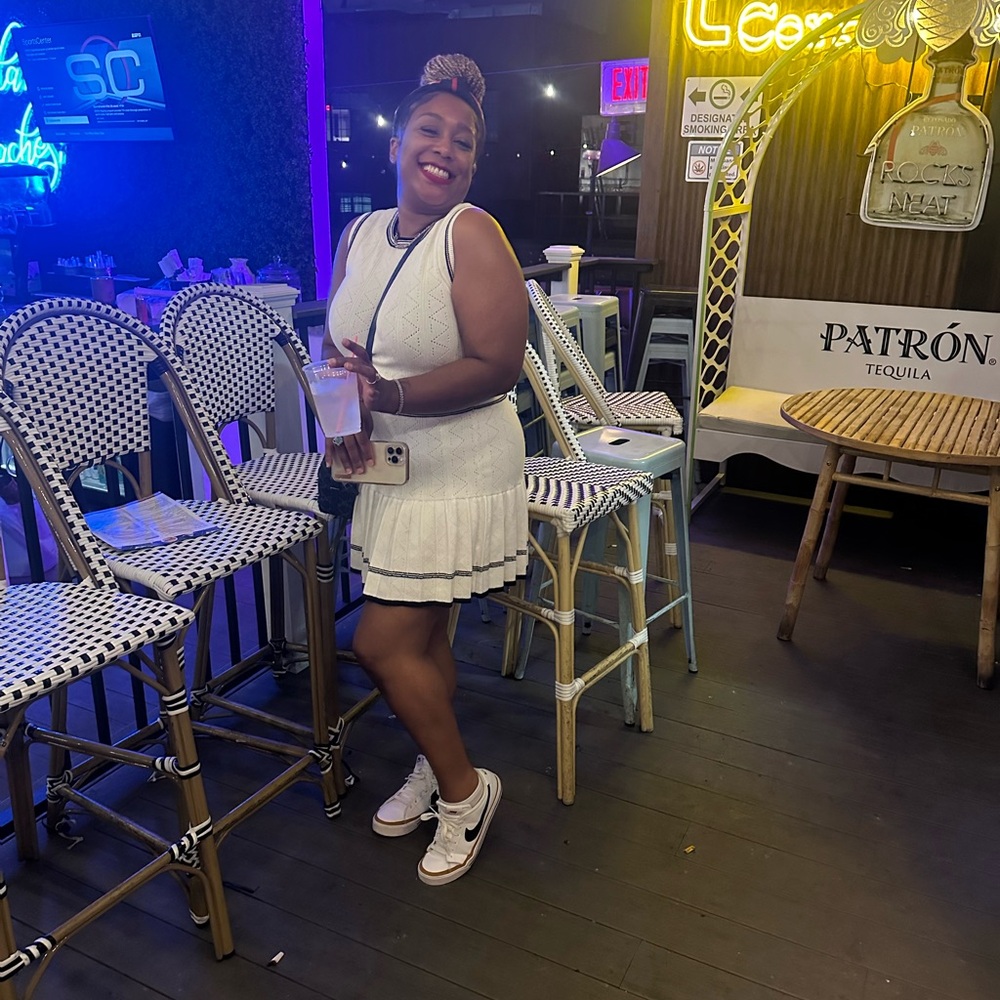 White Sleeveless Dress